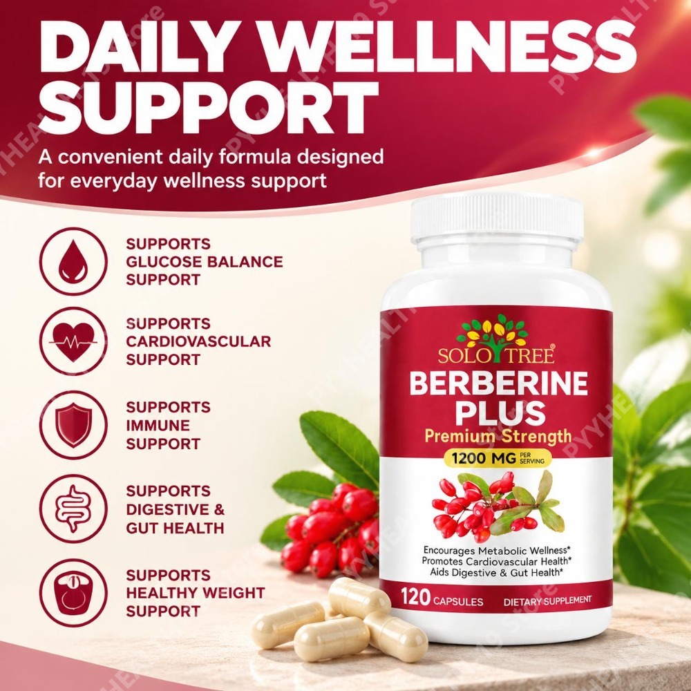 Berberine 1200mg with Royal Je - огляд і ціна Berberine Hcl Capsule