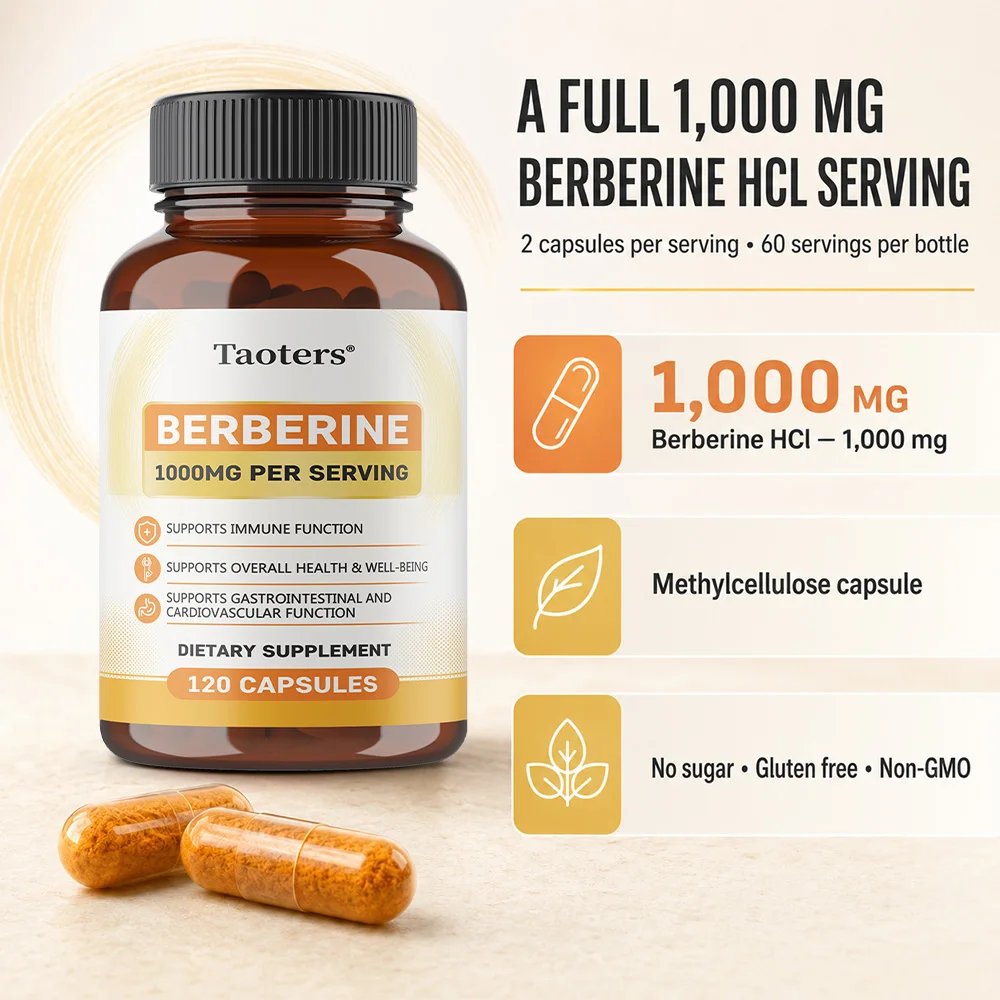 Premium Berberine HCL - Suppor - огляд і ціна Berberine Hcl Capsule