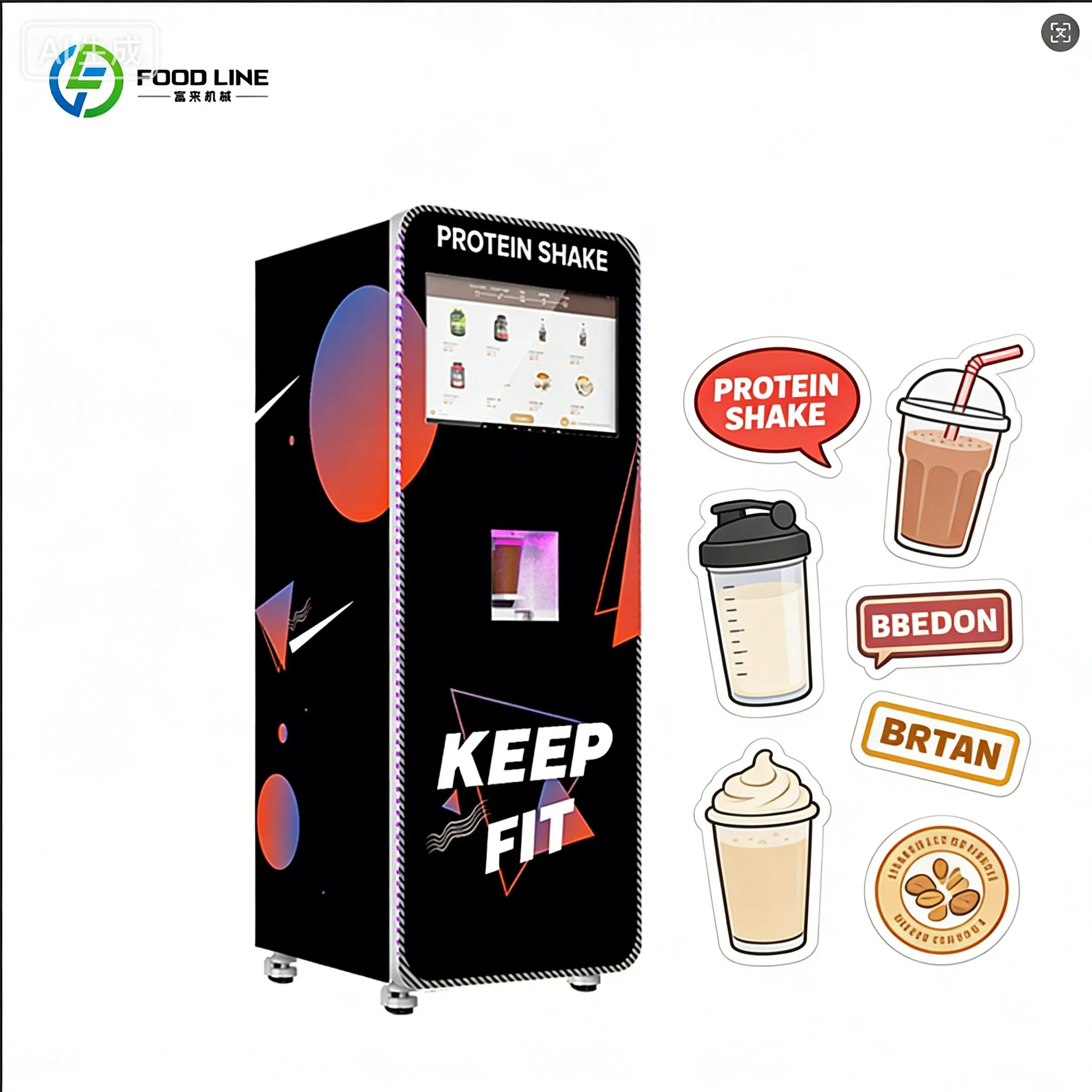 Nutritional Vending Machine Fu - огляд і ціна Nutrition Fitness Equipment